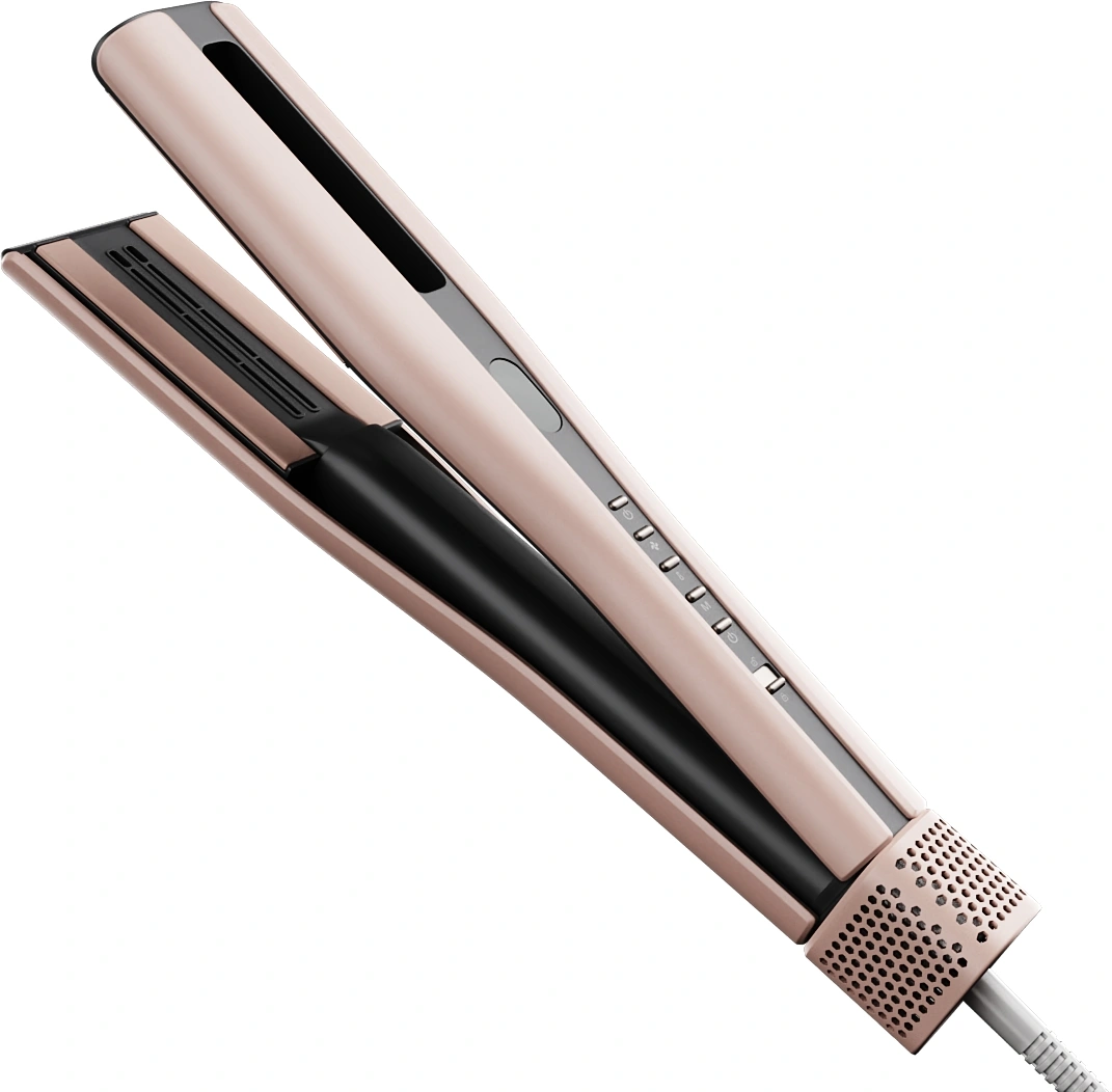 Выпрямитель Haier HHS-605 850Вт розовый макс.темп.:210С покрытие:керамико-кератиновое (FZ000UD00RU) — миниатюра 5