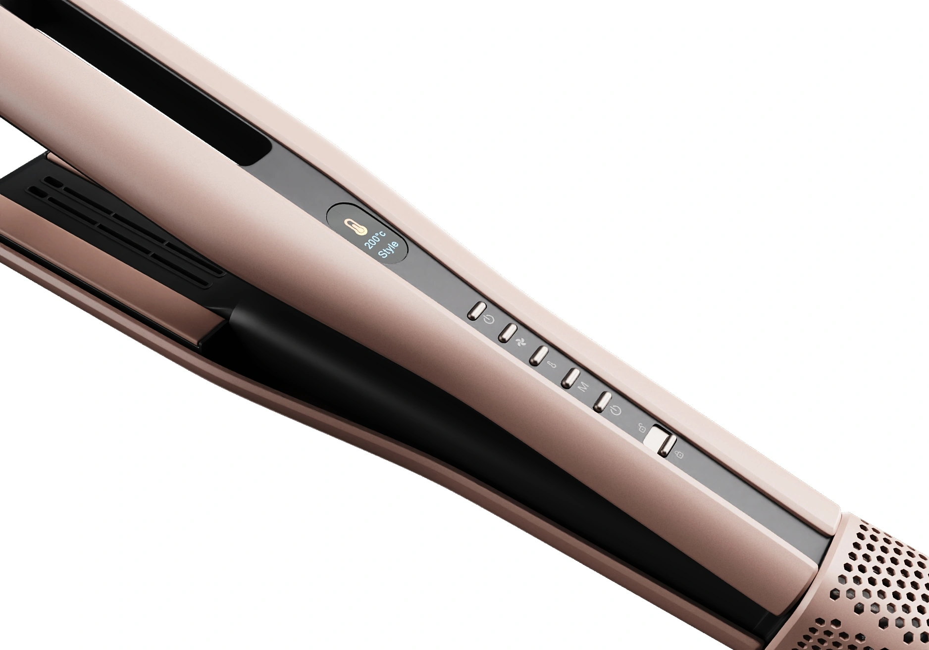 Выпрямитель Haier HHS-605 850Вт розовый макс.темп.:210С покрытие:керамико-кератиновое (FZ000UD00RU) — миниатюра 6