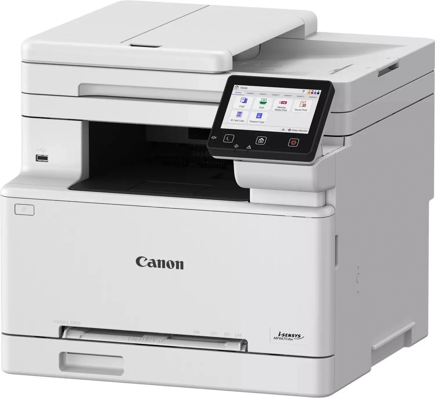 МФУ лазерный Canon i-Sensys MF667Cdw (6928C001) A4 Duplex Net WiFi белый — миниатюра 2