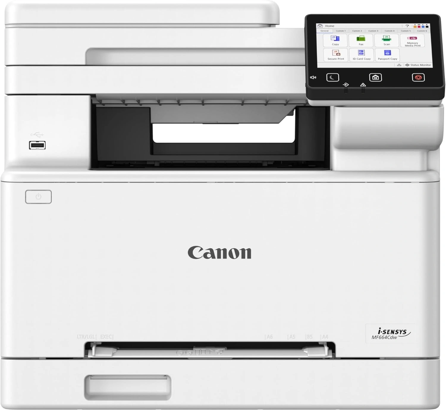 МФУ лазерный Canon i-Sensys MF664Cdw (6928C008) A4 Duplex Net WiFi белый — фото 1