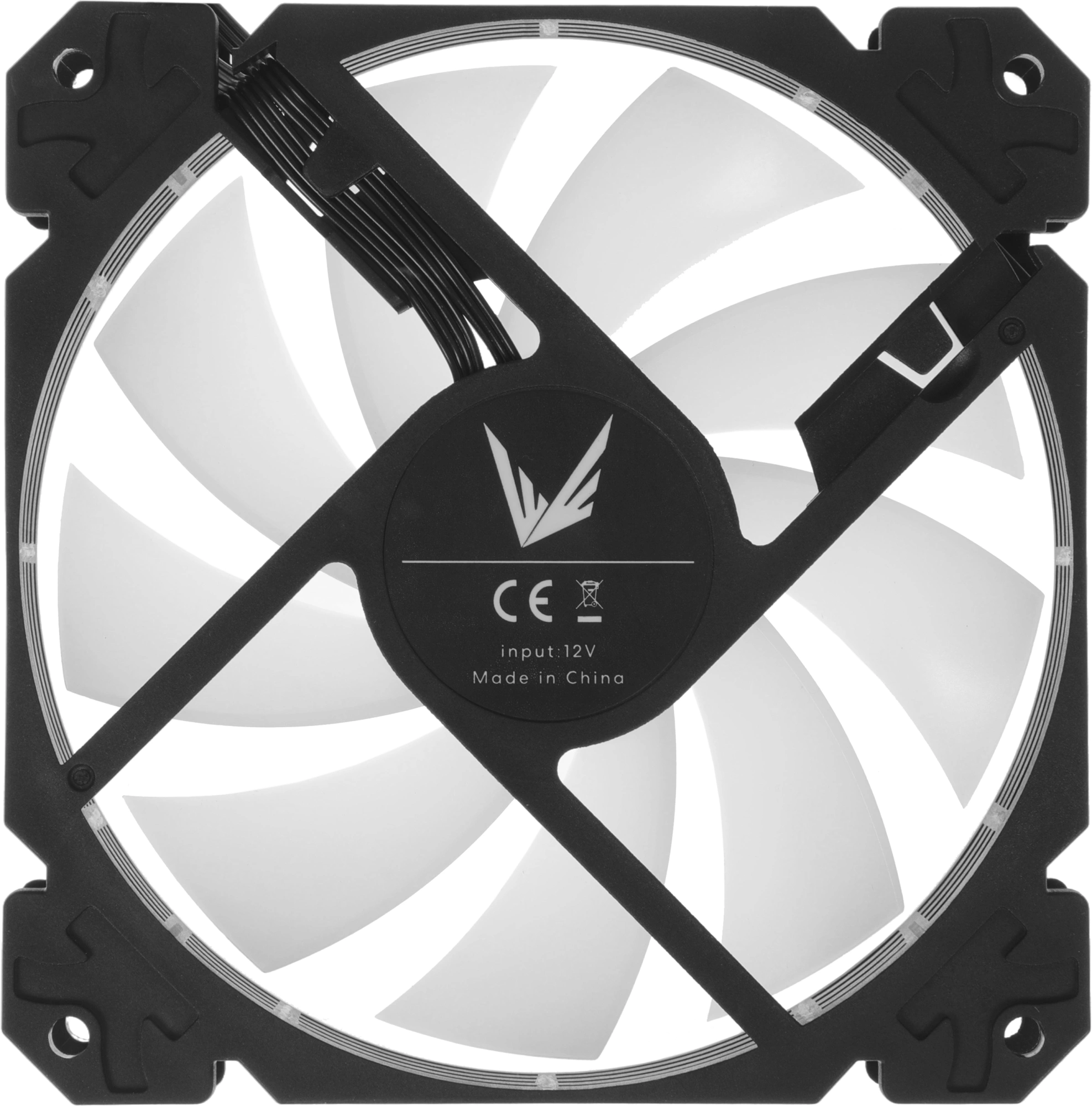 Вентилятор для корпуса Formula Cosmic V2 12BK ARGB 120х120x25 черный 4-pin 25.5дБ (COSMIC V2 12BK ARPW) Ret — миниатюра 8