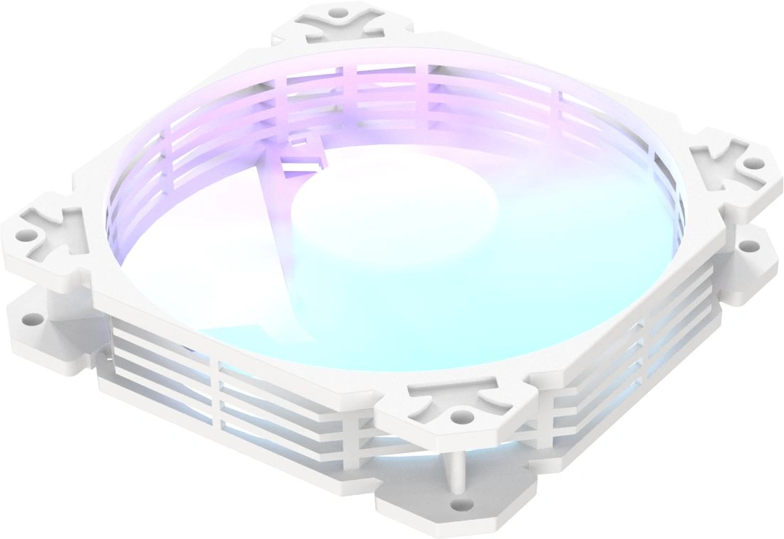 Вентилятор для корпуса Formula Cosmic V2 12WH ARGB 120х120x25 белый 4-pin 25.5дБ (COSMIC V2 12WH ARPW) Ret — миниатюра 2