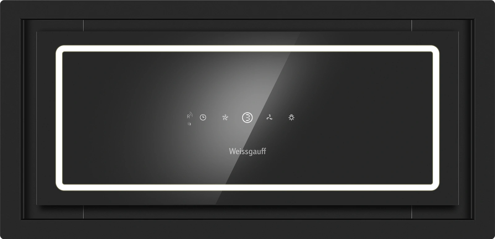 Вытяжка встраиваемая Weissgauff Quadra 600 Touch черный управление: сенсорное (1 мотор) — миниатюра 5