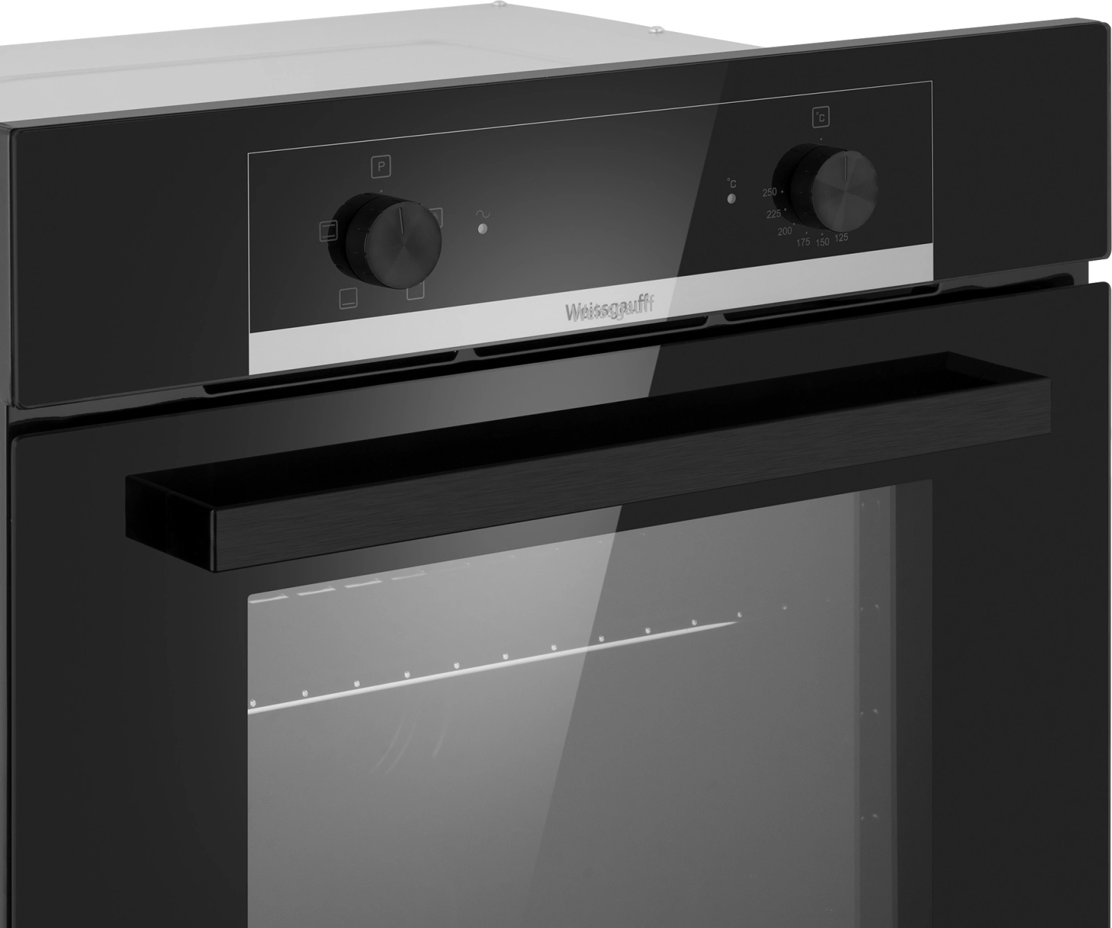 Духовой шкаф Электрический Weissgauff EOM 104 B черный — миниатюра 8