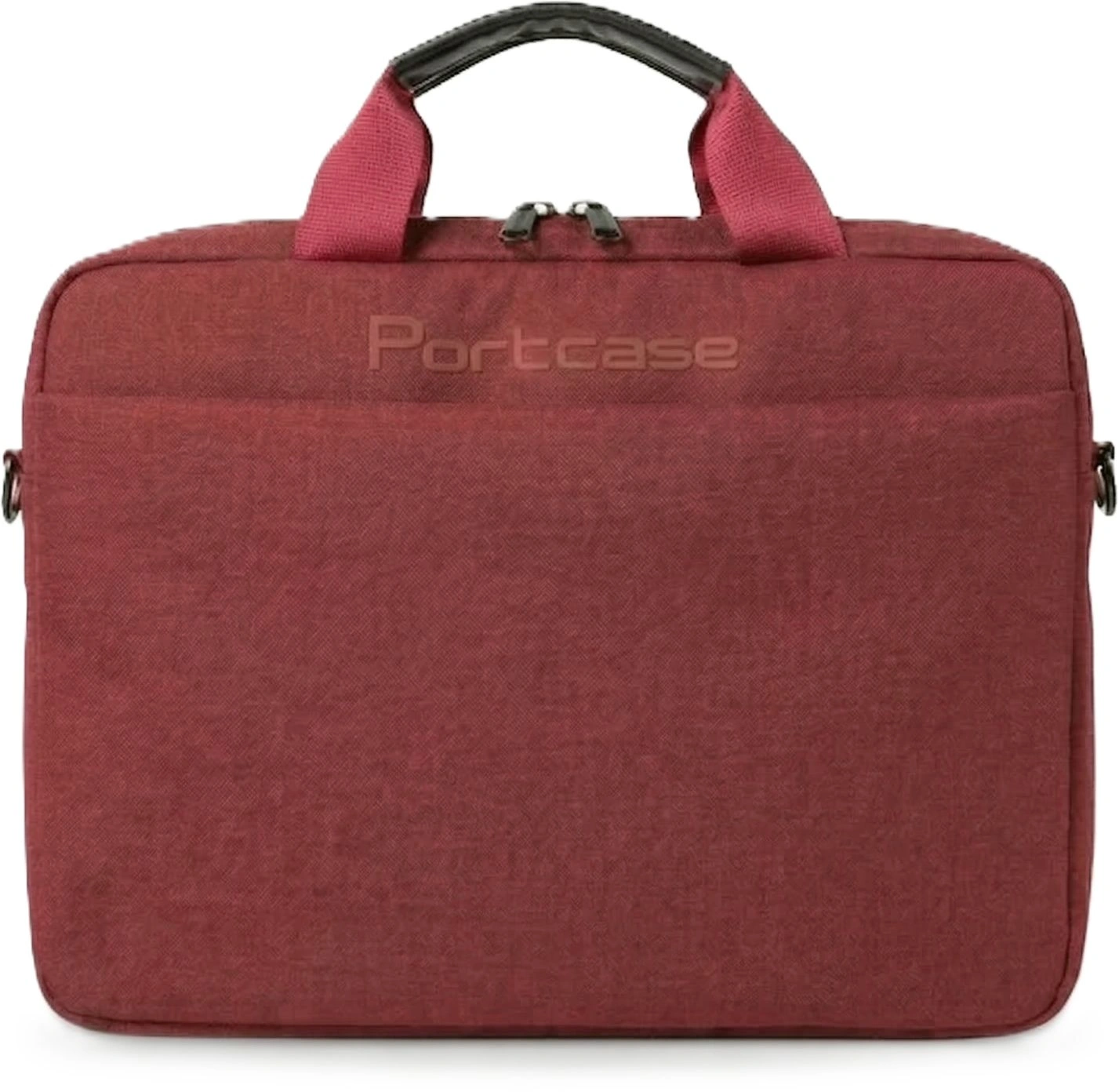 Сумка для ноутбука 14" Portcase KCB-164 красный полиэстер (KCB-164RED) — миниатюра 4