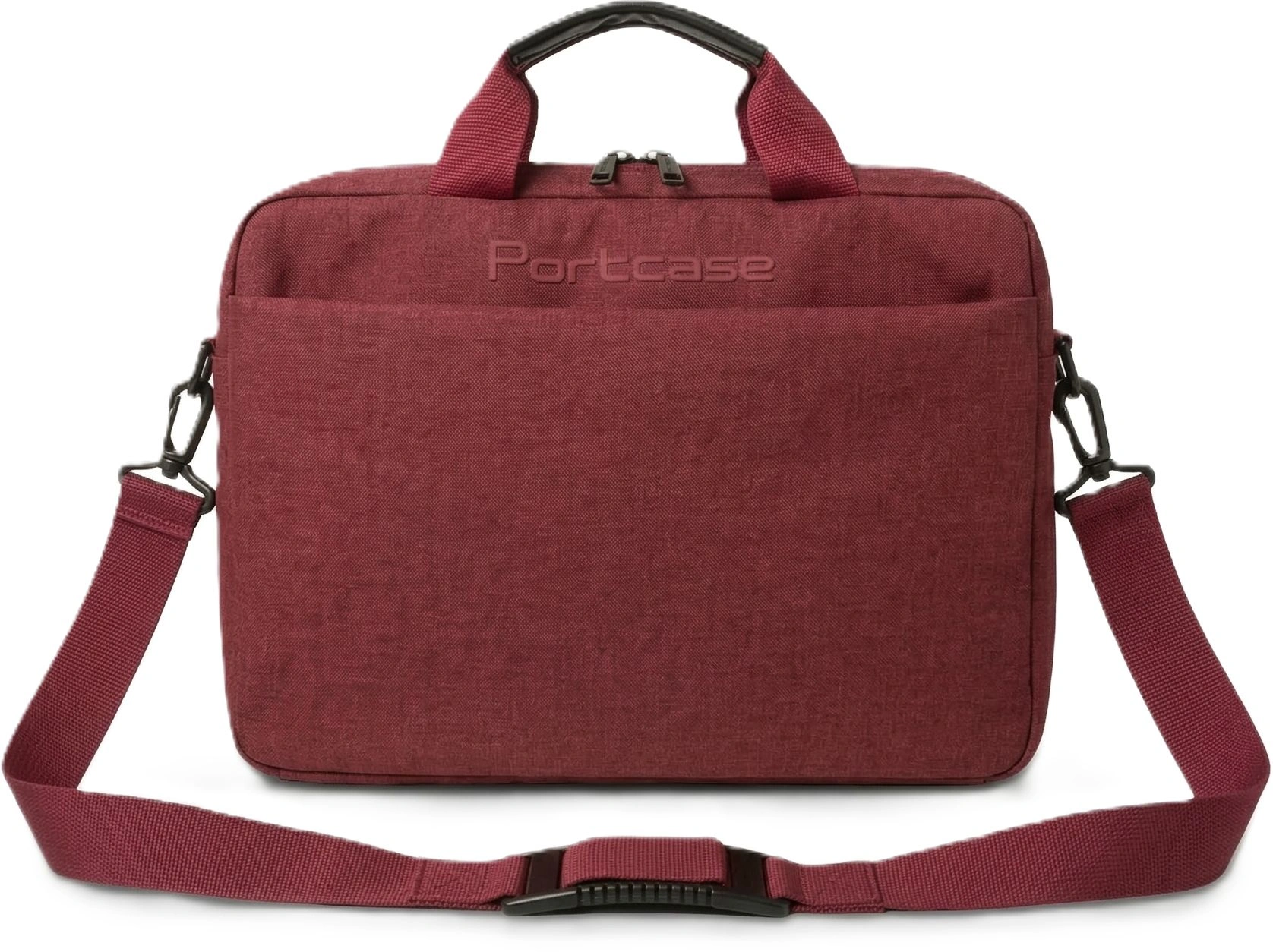 Сумка для ноутбука 14" Portcase KCB-164 красный полиэстер (KCB-164RED) — миниатюра 5