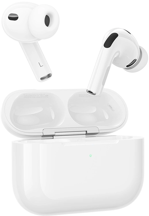 Гарнитура внутриканальные Hoco EW96 белый беспроводные bluetooth в ушной раковине (73969) — миниатюра 2