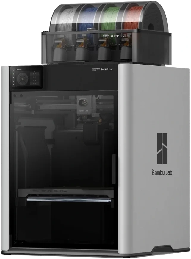 Принтер 3D Bambu Lab H2S AMS-Combo 340x320x340мм ABS/PLA/PETG/ASA/Carbon/Glassfiber/TPU 20мкм — миниатюра 2