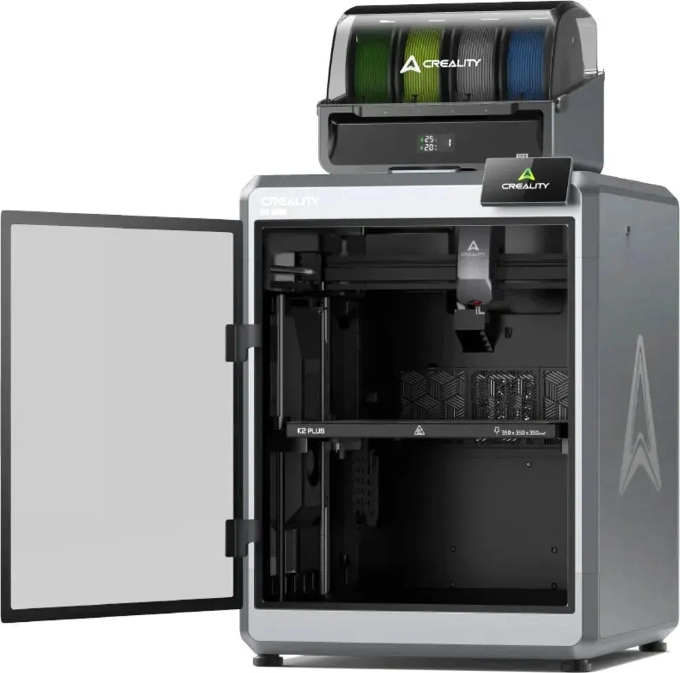 Принтер 3D Creality K 2 Plus Combo 350x350x350мм ABS/PLA/PETG/ASA/Carbon/TPU 50мкм — миниатюра 2