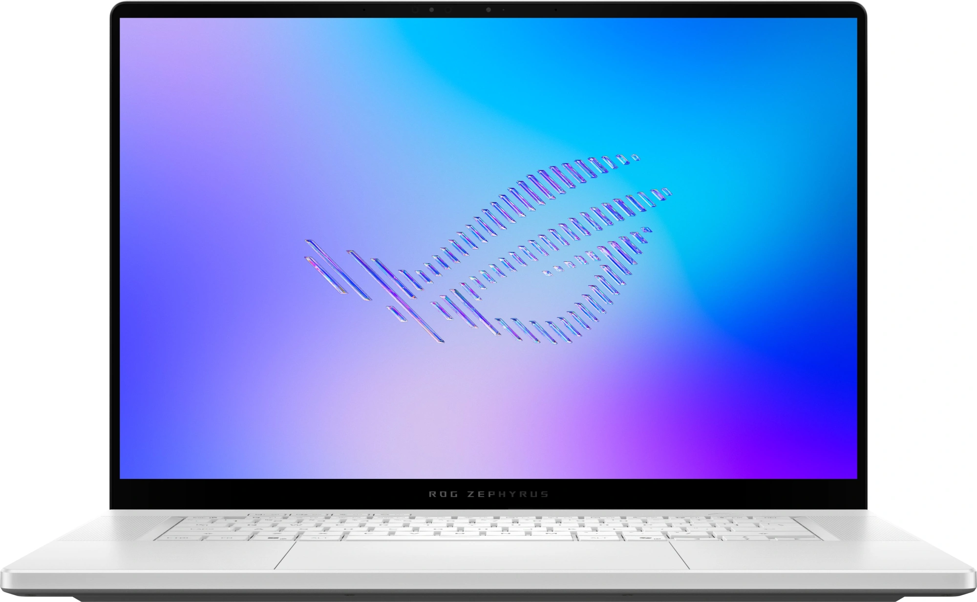 Ноутбук Asus ROG Zephyrus G16 GU606AX-TB092W Core Ultra 9 386H 32Gb SSD1Tb NVIDIA GeForce RTX 5090 24Gb 16" OLED 2.5K (2560x1600) Windows 11 Home white WiFi BT Cam Bag (90NR0PE1-M004U0) — миниатюра 2