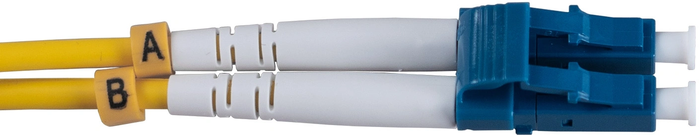 Патч-корд Cabeus FOP(D)-9-LC-FC-5M 2x9/125 OS2 LC дуплекс-FC дуплекс 5м LSZH желтый — миниатюра 4