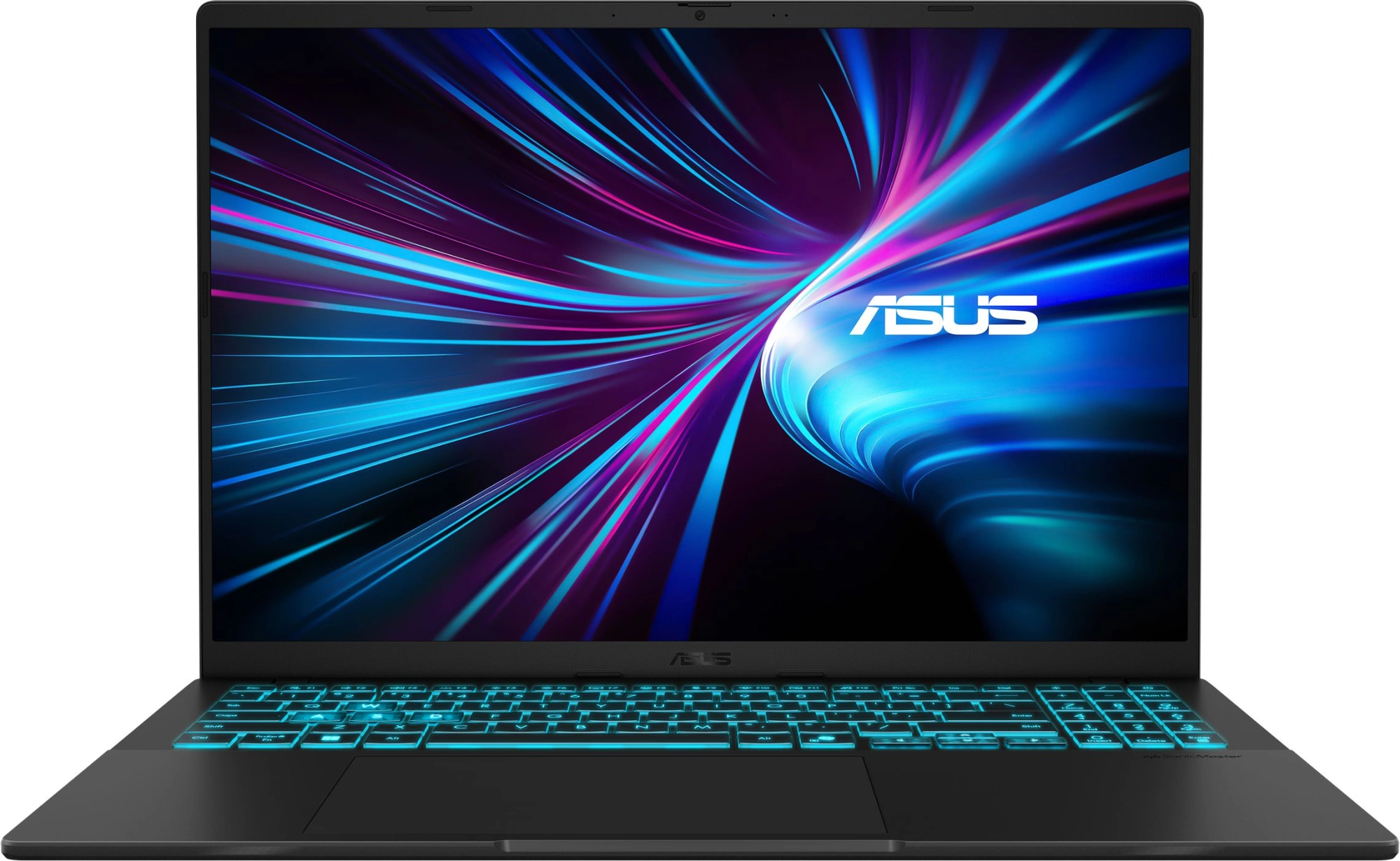 Ноутбук Asus V16 V3607VM-TK207 Core 5 210H 32Gb SSD512Gb NVIDIA GeForce RTX 5060 8Gb 16" IPS WUXGA (1920x1200) без ОС black WiFi BT Cam (90NB16K1-M00FT0) — фото 1