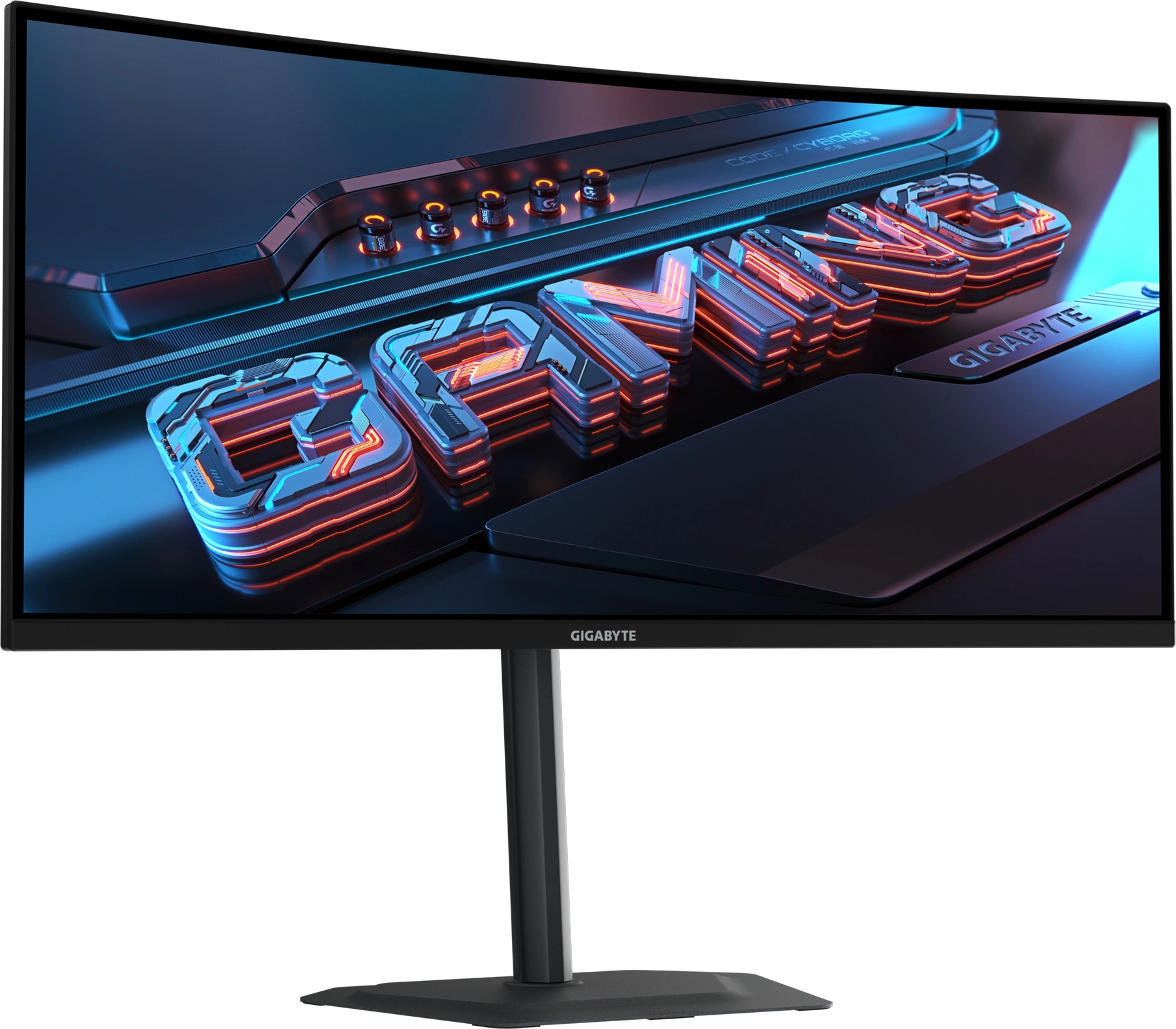 Монитор Gigabyte 34" G34WQC2 EK черный VA LED 21:9 HDMI M/M матовая HAS Piv 4000:1 450cd 178гр/178гр 3440x1440 200Hz FreeSync Premium DP WQ 7.36кг — миниатюра 8
