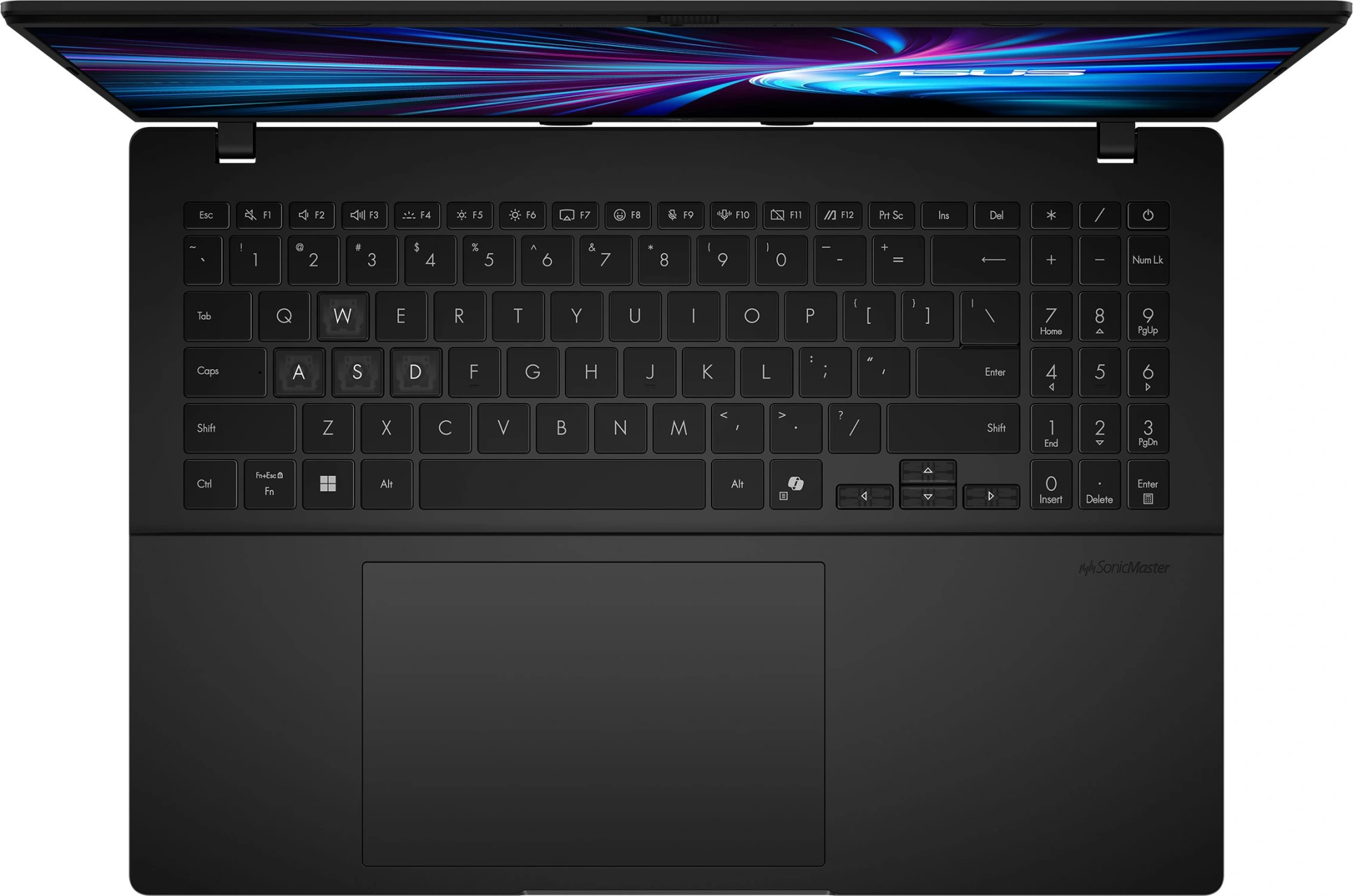 Ноутбук Asus V16 V3607VH-TK185 Core 5 210H 16Gb SSD512Gb NVIDIA GeForce RTX5050 8Gb 16" IPS WUXGA (1920x1200) без ОС black WiFi BT Cam (90NB16L1-M00FR0) — миниатюра 5