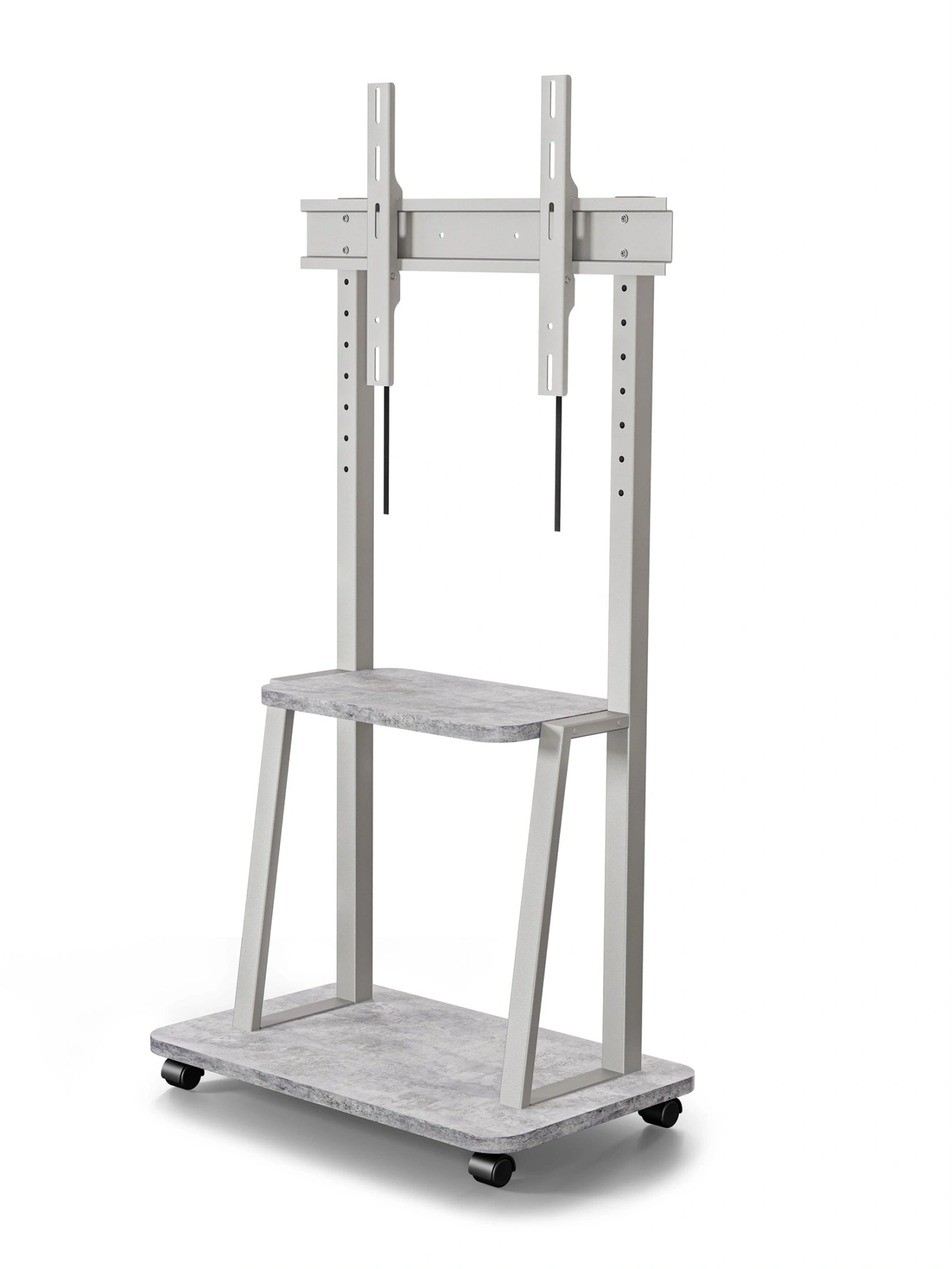 Стойка для телевизора Holder PR-108 серый/сланец 32"-65" макс.40кг напольный мобильный — фото 1