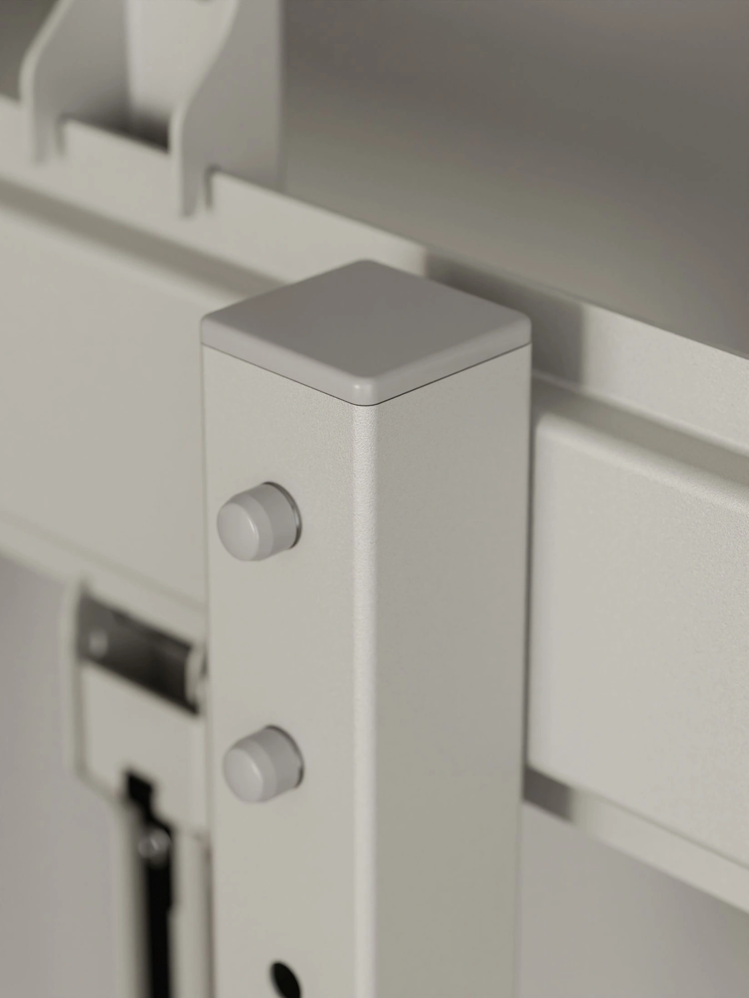 Стойка для телевизора Holder PR-108 серый/сланец 32"-65" макс.40кг напольный мобильный — миниатюра 11