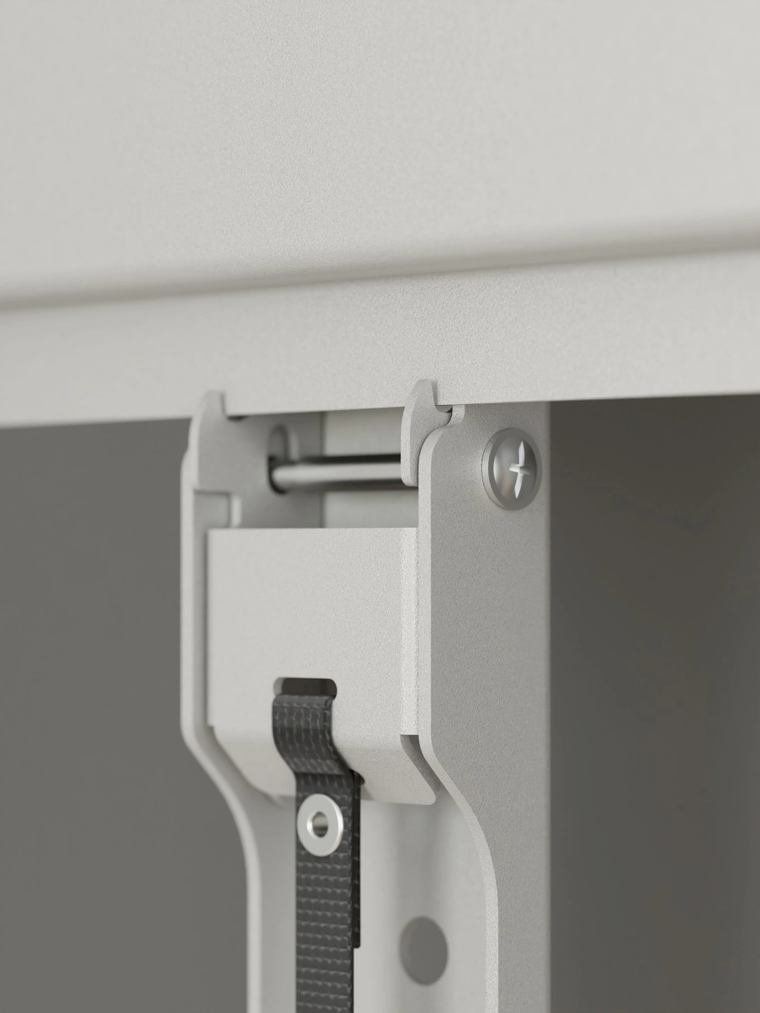 Стойка для телевизора Holder PR-108 серый/сланец 32"-65" макс.40кг напольный мобильный — миниатюра 15