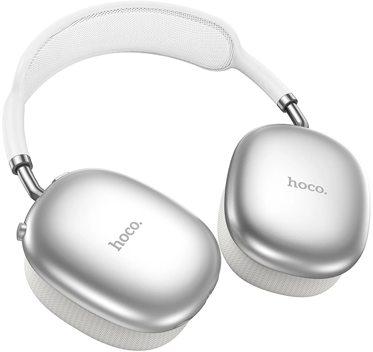 Гарнитура мониторные Hoco W55 1.2м серебристый беспроводные bluetooth оголовье (32676) — миниатюра 2