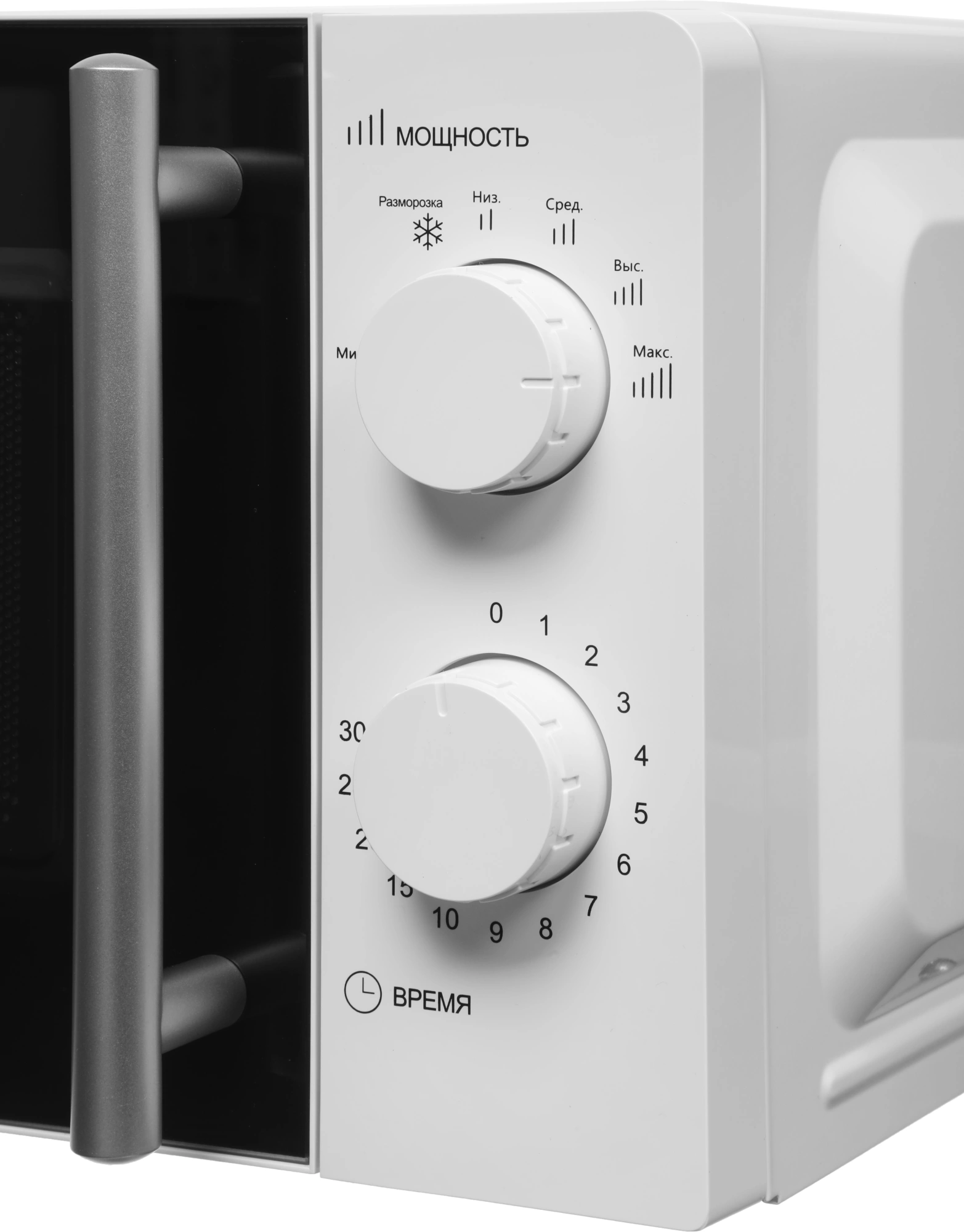 Микроволновая Печь Willz MOS-1706MW 17л. 700Вт белый — миниатюра 4