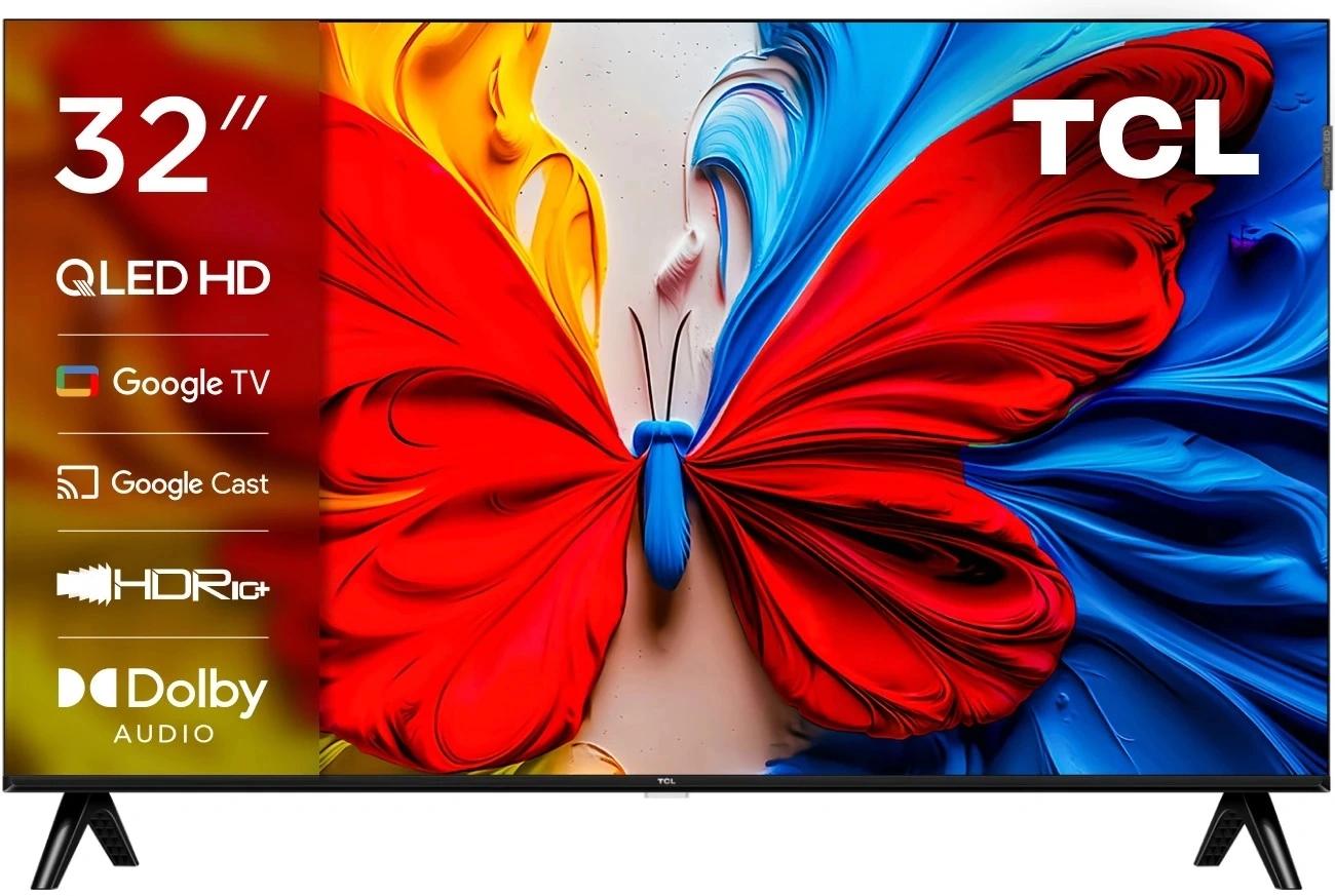 Телевизор QLED TCL 32" 32S5K-RU черный FULL HD 60Hz DVB-T DVB-T2 DVB-C DVB-S DVB-S2 USB WiFi Smart TV (RUS) — миниатюра 7