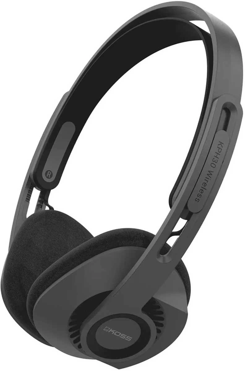 Гарнитура накладные Koss KPH30 1.2м черный беспроводные bluetooth оголовье (80006091) — миниатюра 2
