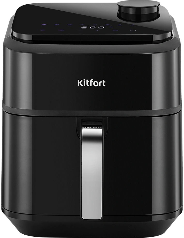 Аэрогриль Kitfort КТ-8154 6.5л 1800Вт черный — миниатюра 4