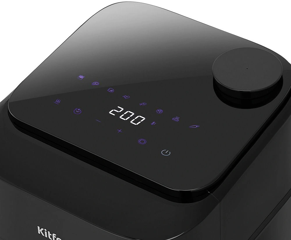 Аэрогриль Kitfort КТ-8154 6.5л 1800Вт черный — миниатюра 7