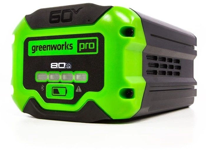 Батарея аккумуляторная Greenworks G60B8 60В 8Ач Li-Ion (2954507) — миниатюра 2