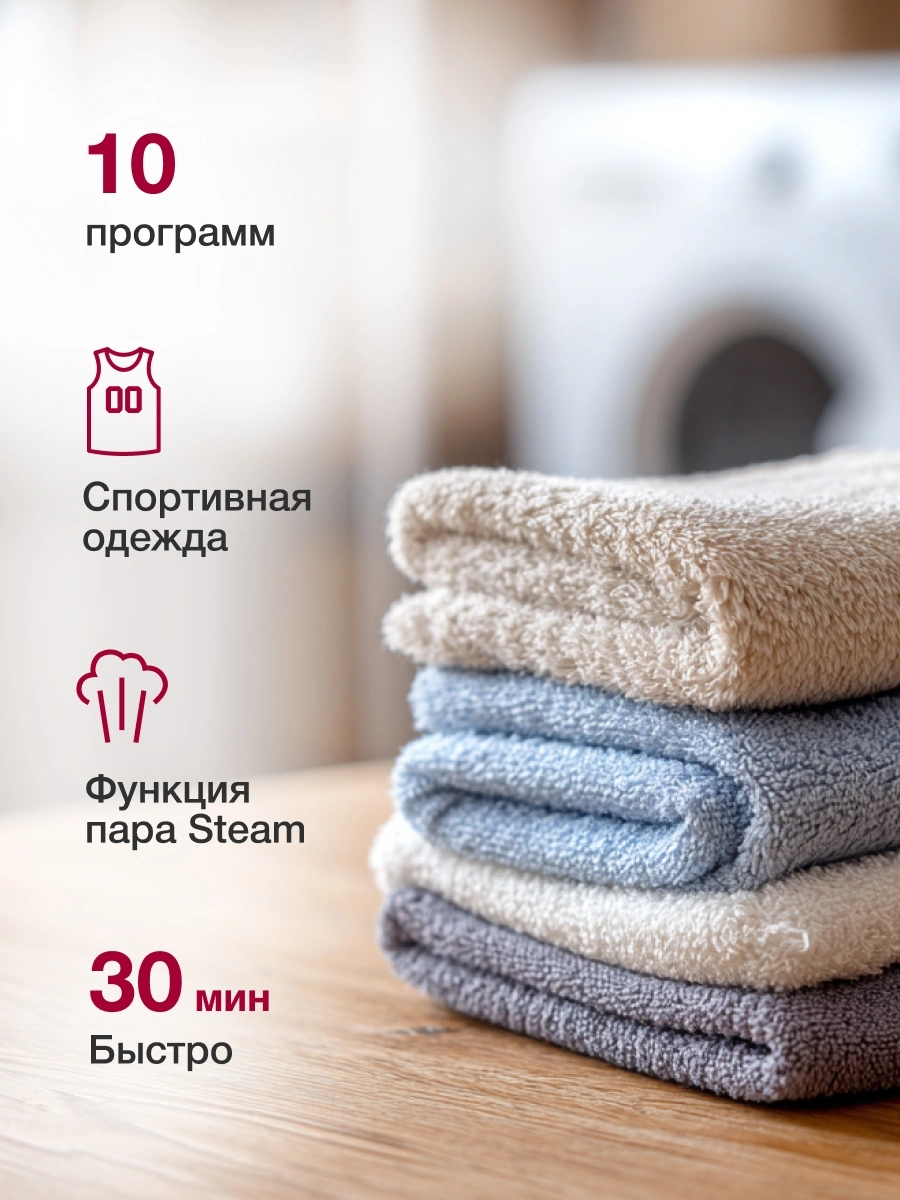 Стиральная машина LG F2Y1HS3W.ABWPCOM класс: A загр.фронтальная макс.:7кг белый инвертор — миниатюра 15