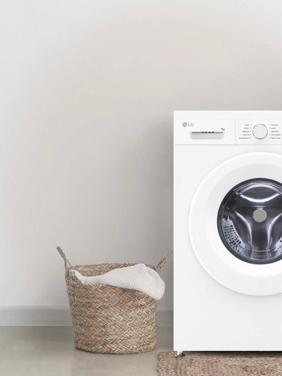 Стиральная машина LG F2Y1HS3W.ABWPCOM класс: A загр.фронтальная макс.:7кг белый инвертор — миниатюра 16
