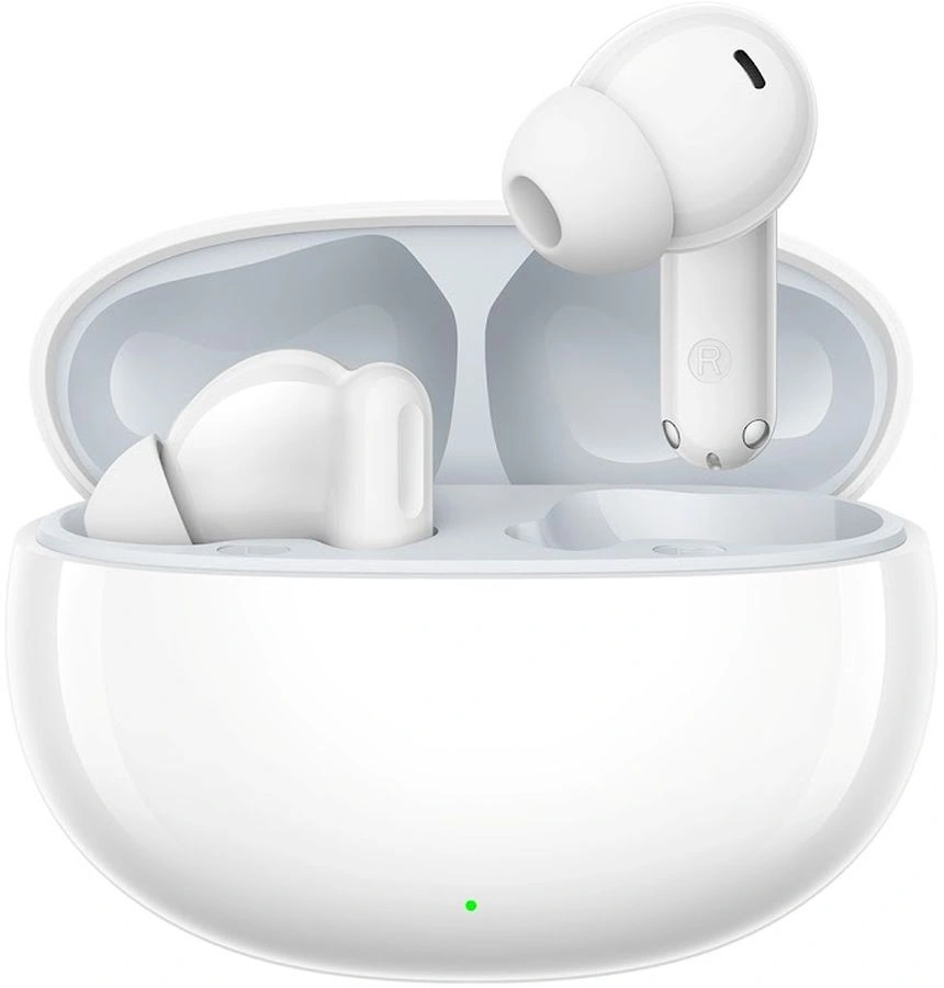 Гарнитура внутриканальные Realme Buds Techlife белый беспроводные bluetooth в ушной раковине (6975840261444) — миниатюра 3