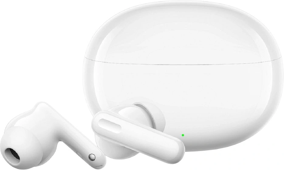 Гарнитура внутриканальные Realme Buds Techlife белый беспроводные bluetooth в ушной раковине (6975840261444) — миниатюра 2