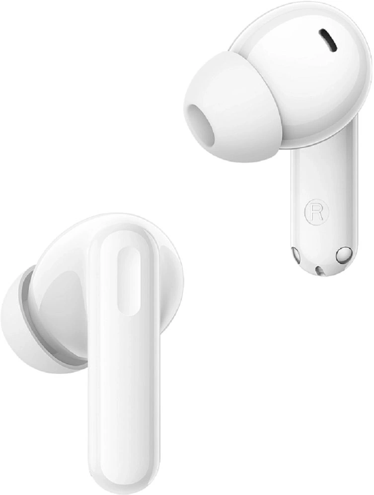 Гарнитура внутриканальные Realme Buds Techlife белый беспроводные bluetooth в ушной раковине (6975840261444) — фото 1
