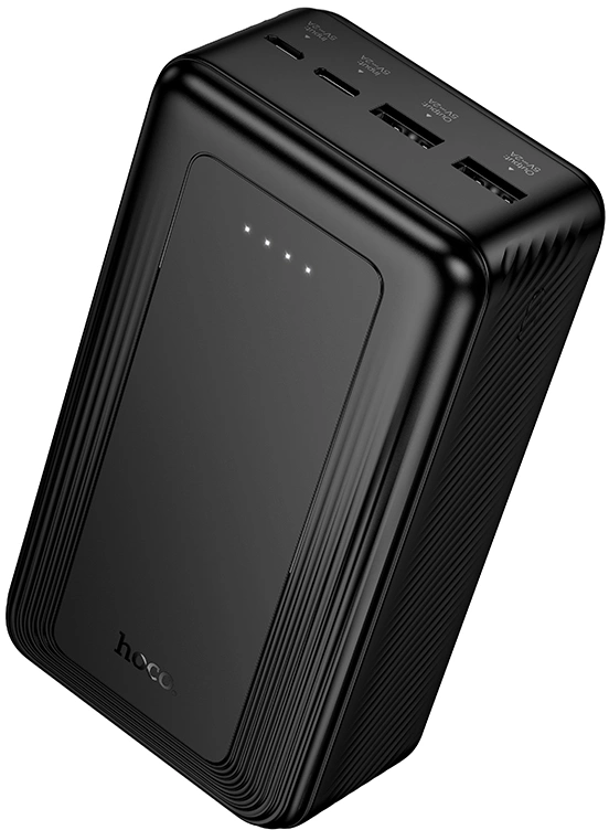 Мобильный аккумулятор Hoco J165B Honey 30000mAh 3A черный (66336) — фото 1