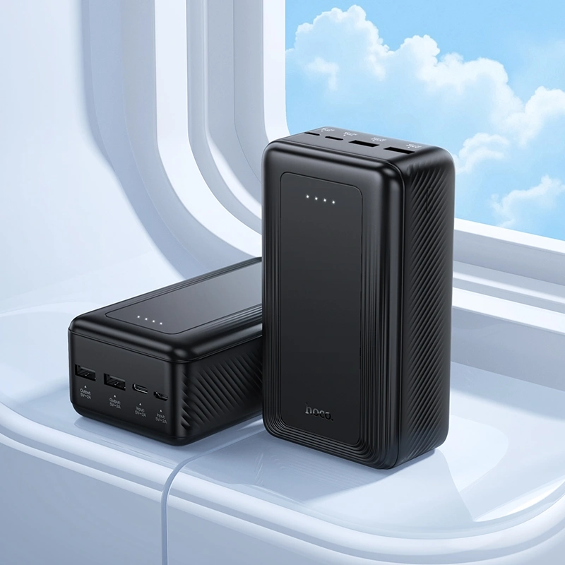 Мобильный аккумулятор Hoco J165B Honey 30000mAh 3A черный (66336) — миниатюра 6