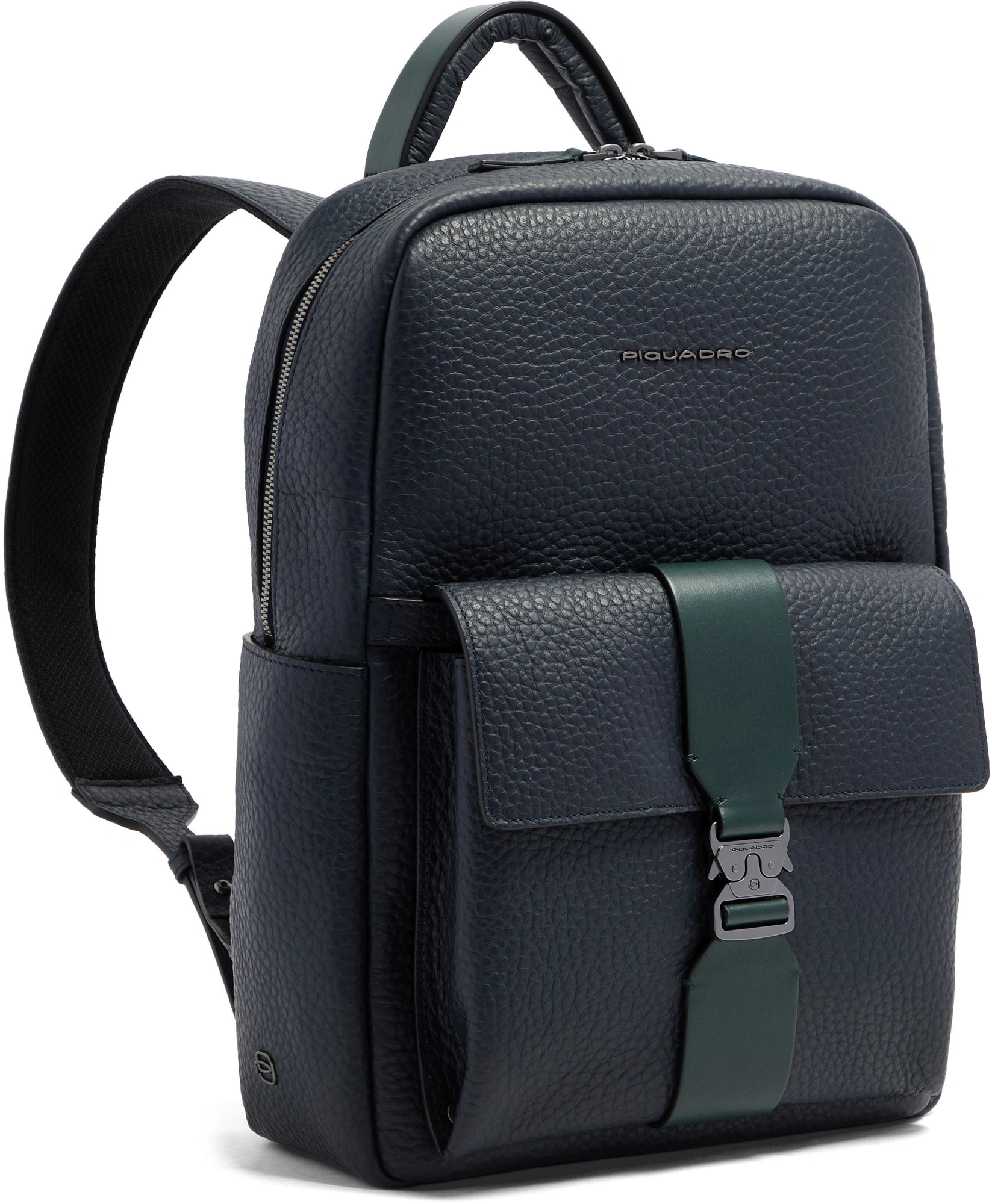 Рюкзак Piquadro Materia CA7262W151/BLUVE синий/зеленый натур.кожа — миниатюра 2