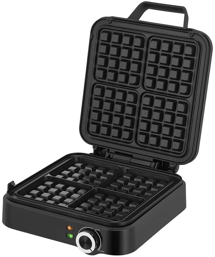 Вафельница Kitfort КТ-5606 1500Вт черный — миниатюра 4