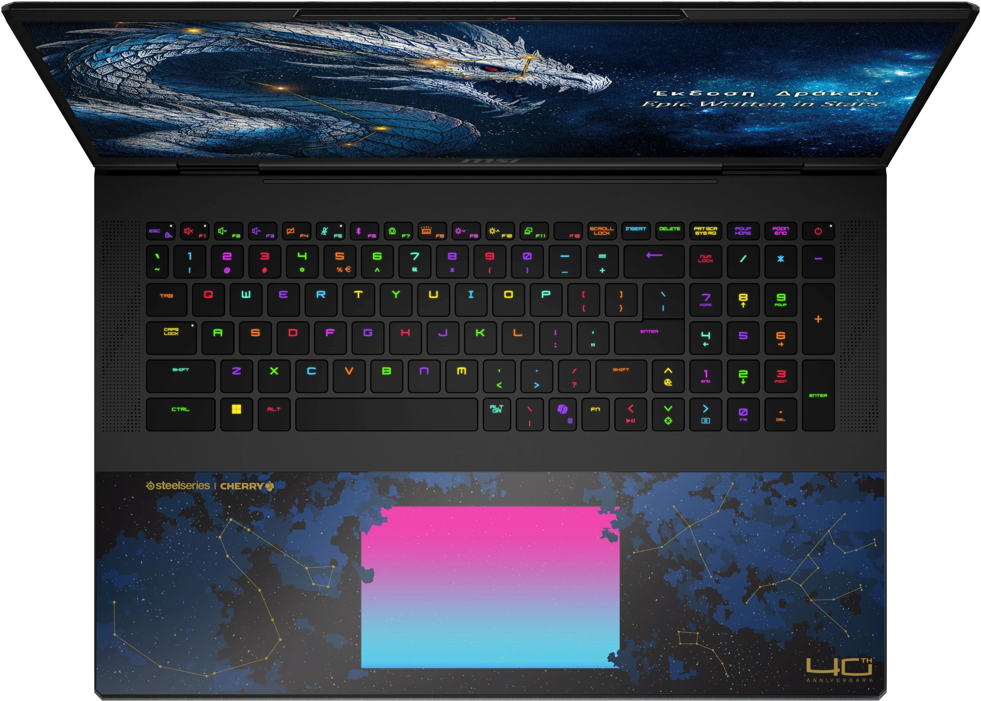 Ноутбук MSI Titan Dragon Edition 18 HX A2WJ-1251RU Core Ultra 9 290HX Plus 96Gb SSD4Tb NVIDIA GeForce RTX 5090 24Gb 18" IPS UHD+ (3840x2400) Windows 11 Home black WiFi BT Cam (9S7-1824D6-1251) — миниатюра 9