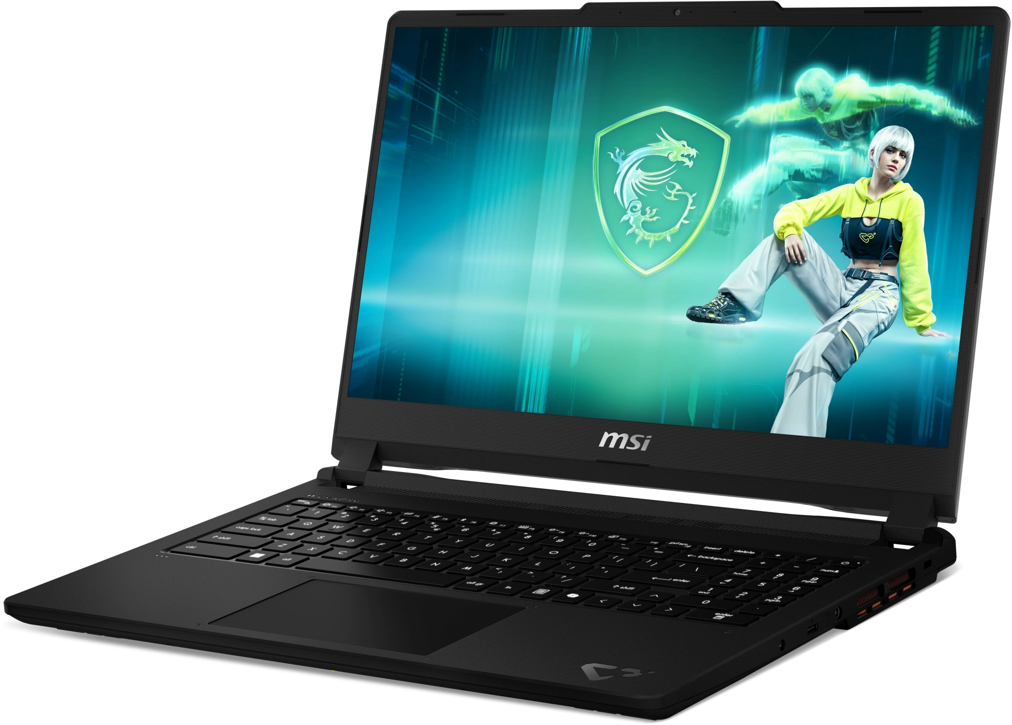 Ноутбук MSI Cyborg 15 Max C2WG-227XRU Core 7 240H 16Gb SSD512Gb NVIDIA GeForce RTX 5070 8Gb 15.6" IPS FHD (1920x1080) FreeDOS grey WiFi BT Cam (9S7-15T111-227) — миниатюра 2