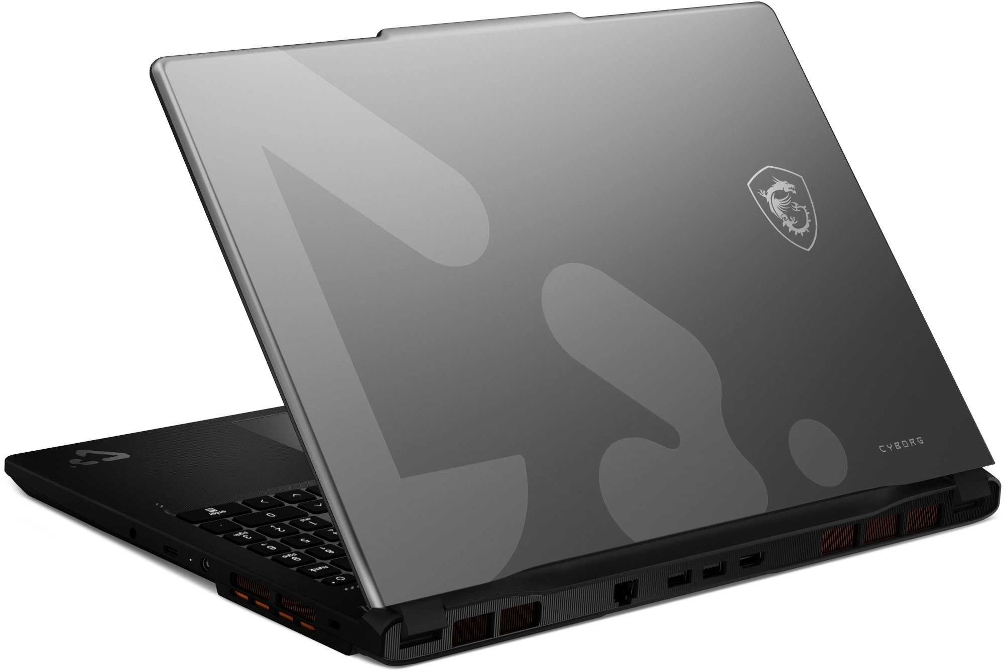 Ноутбук MSI Cyborg 15 Max C2WG-227XRU Core 7 240H 16Gb SSD512Gb NVIDIA GeForce RTX 5070 8Gb 15.6" IPS FHD (1920x1080) FreeDOS grey WiFi BT Cam (9S7-15T111-227) — миниатюра 4