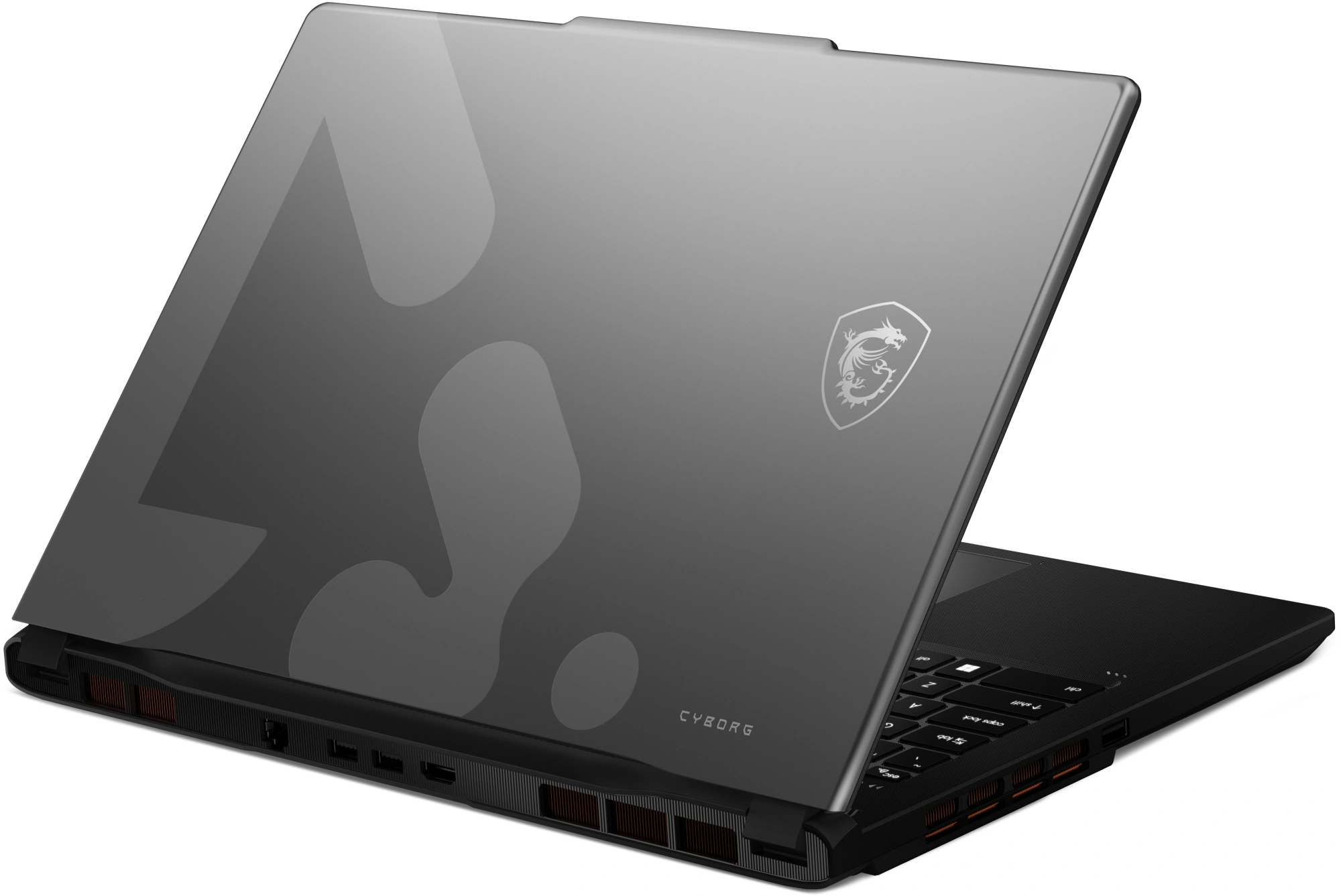 Ноутбук MSI Cyborg 15 Max C2WG-227XRU Core 7 240H 16Gb SSD512Gb NVIDIA GeForce RTX 5070 8Gb 15.6" IPS FHD (1920x1080) FreeDOS grey WiFi BT Cam (9S7-15T111-227) — миниатюра 5