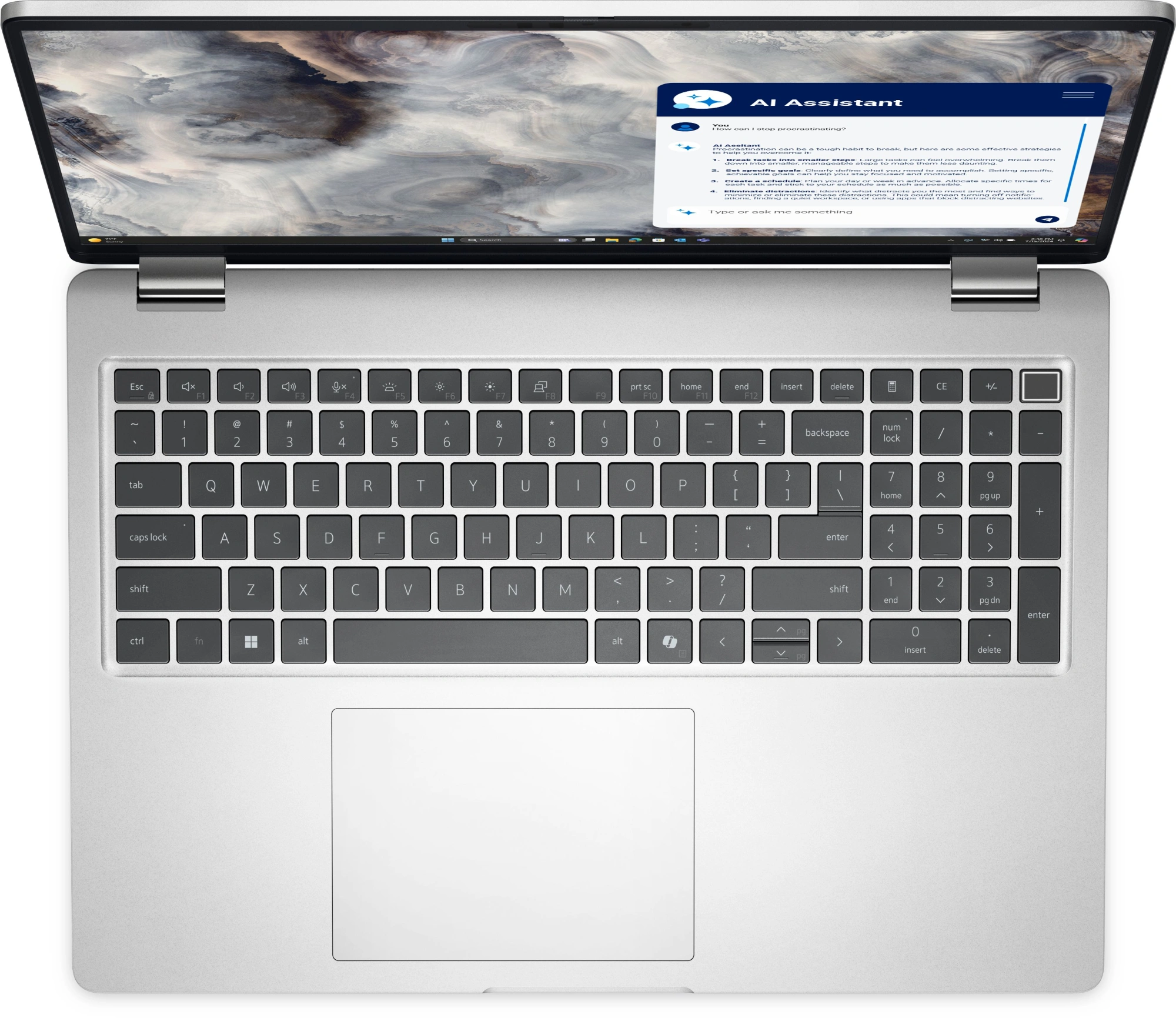 Ноутбук Dell Pro 16 Plus PB16250 Core Ultra 7 266V 16Gb SSD1Tb Intel Arc 140V 16" IPS FHD+ (1920x1200) Linux silver WiFi BT Cam (PRO16PL-7617) — миниатюра 3