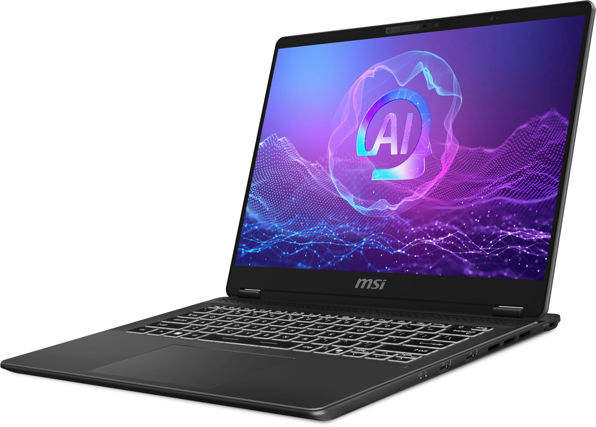 Ноутбук MSI Prestige 14 AI+ Evo C2VMG-052RU Core Ultra 5 226V 16Gb SSD1Tb Intel Arc 130V 14" IPS FHD+ (1920x1200) Windows 11 Home grey WiFi BT Cam (9S7-14N311-052) — миниатюра 2