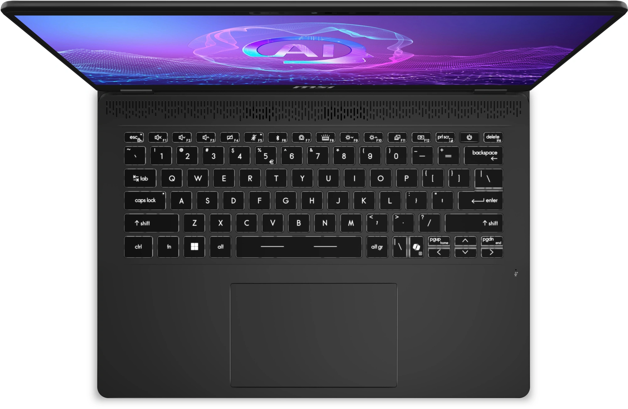 Ноутбук MSI Prestige 14 AI+ Evo C2VMG-052RU Core Ultra 5 226V 16Gb SSD1Tb Intel Arc 130V 14" IPS FHD+ (1920x1200) Windows 11 Home grey WiFi BT Cam (9S7-14N311-052) — миниатюра 4