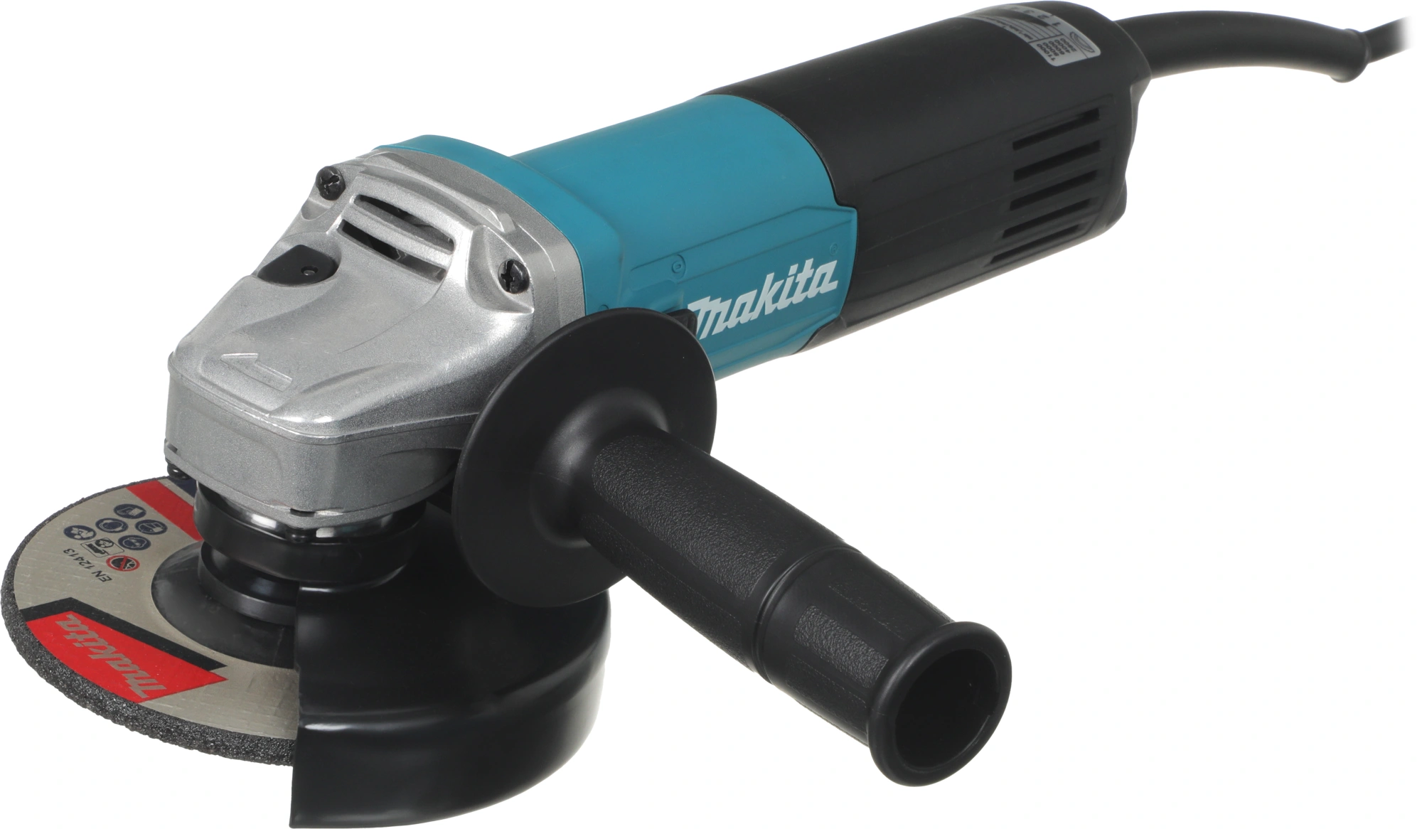 Углошлифовальная машина Makita GA5100 850Вт 11000об/мин рез.шпин.:M14 d=125мм — миниатюра 4