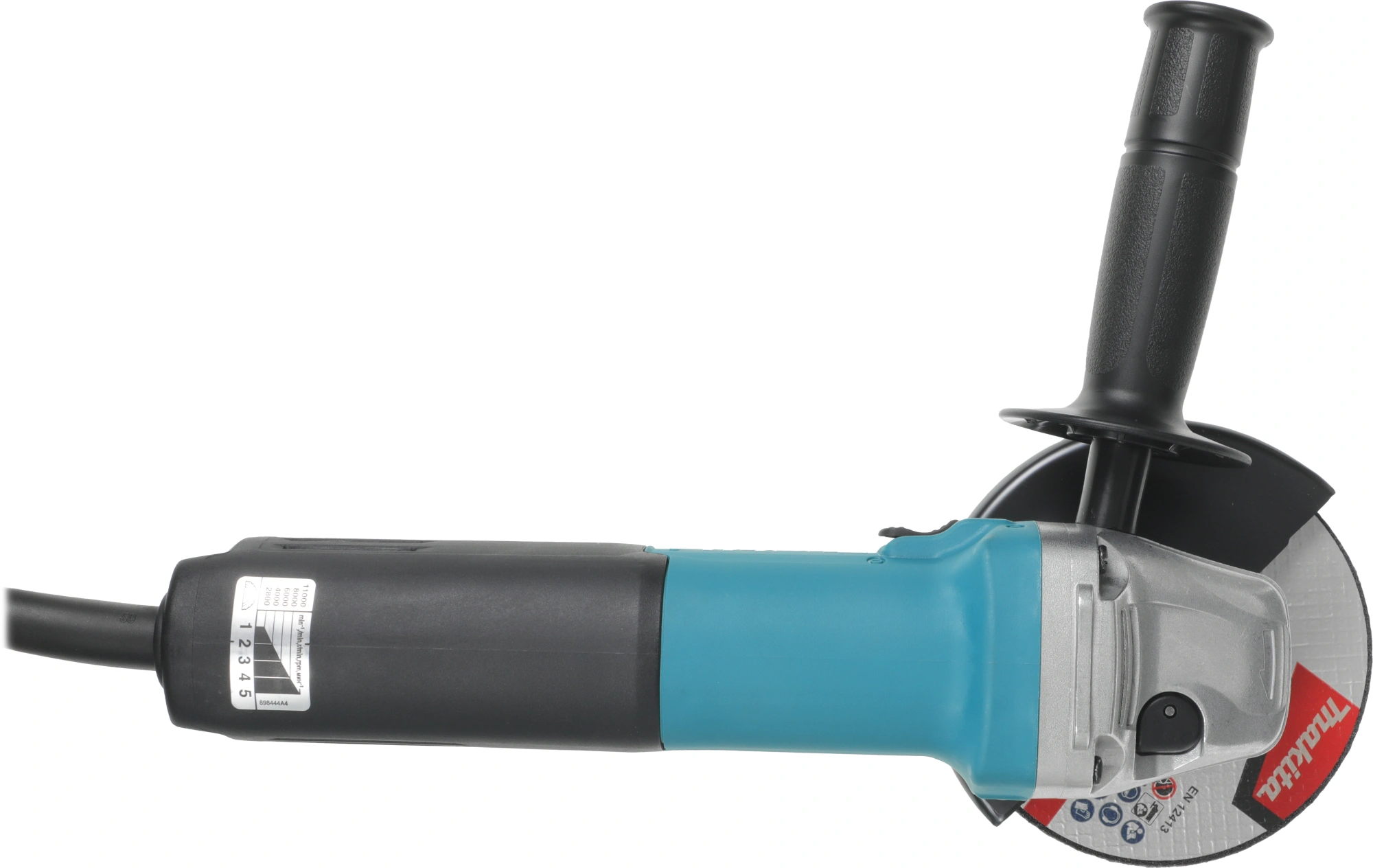 Углошлифовальная машина Makita GA5100 850Вт 11000об/мин рез.шпин.:M14 d=125мм — миниатюра 13