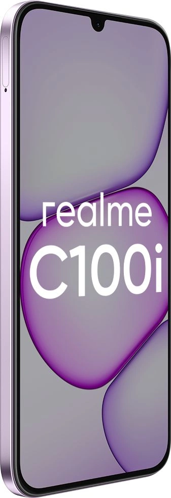 Смартфон Realme RMX5377 C100i 128Gb 4Gb фиолетовый моноблок 3G 4G 6.74" 720x1600 Android 16 32Mpix 802.11 a/b/g/n/ac NFC GPS GSM900/1800 GSM1900 — миниатюра 4