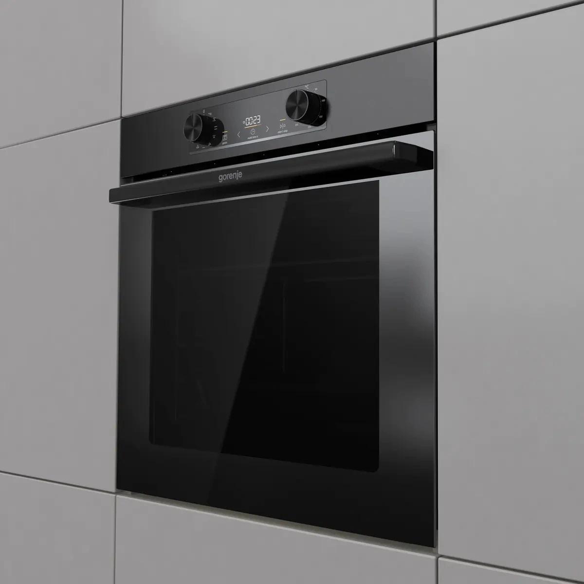 Духовой шкаф Электрический Gorenje BO6735E02BKOT черный — миниатюра 3