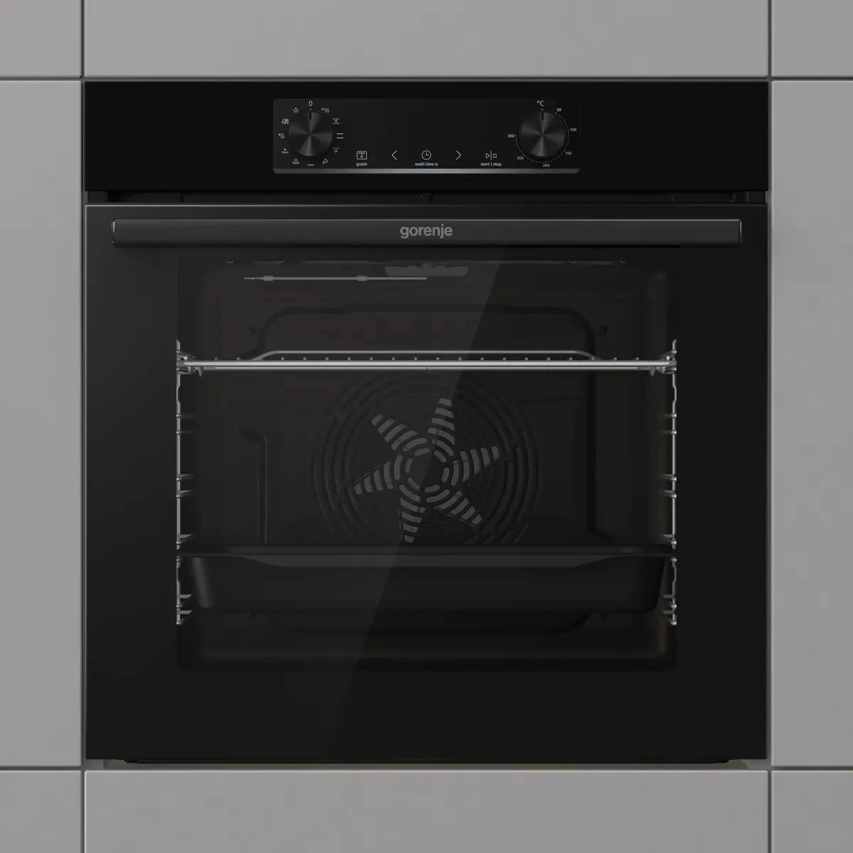 Духовой шкаф Электрический Gorenje BO6735E02BKOT черный — миниатюра 4