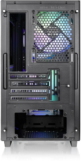 Корпус Thermaltake Versa H16 TG ARGB черный без БП mATX 4x120mm 2x140mm 1xUSB2.0 2xUSB3.0 audio bott PSU — миниатюра 6